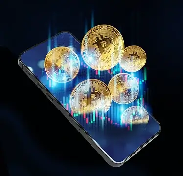 Trading-Dashboard der BTC +365 Drevola App auf Smartphone